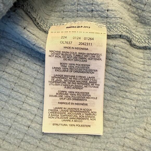 Mountain Hardwear Dress Summit Grid Waffle Long Sleeve Hooded Blue Women’s XS - Picture 8 of 10